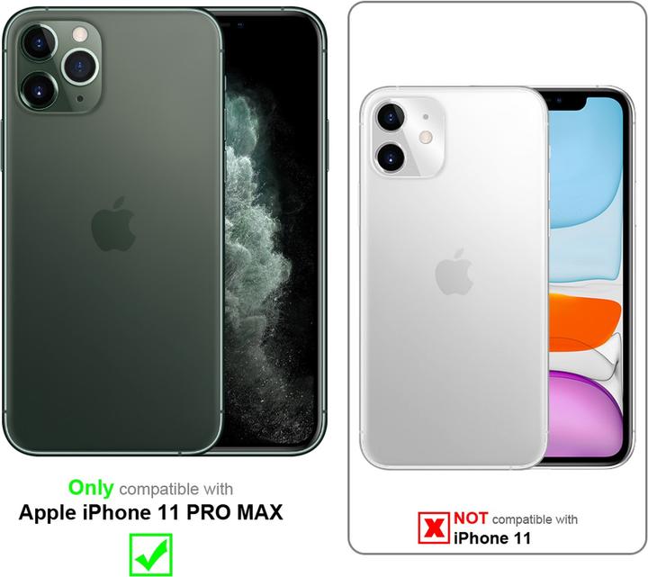 Image du produit Cadorabo Couverture TPU avec protection pour appareil photo (Apple iPhone 11 Pro Max)