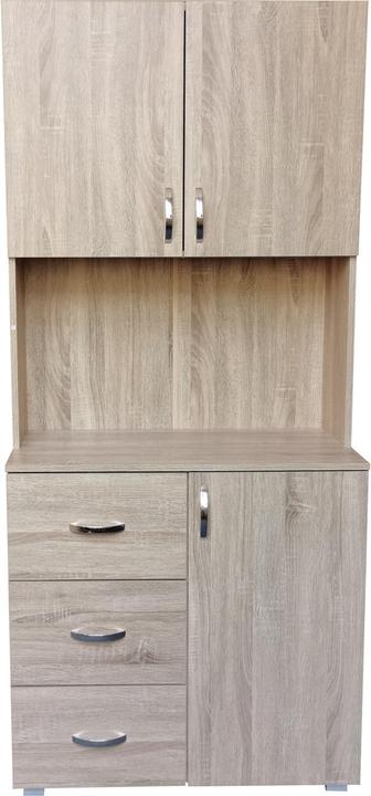 Actual product image HTI-Living Küchenschrank Sonoma Blanca (80 x 180 x 40 cm)