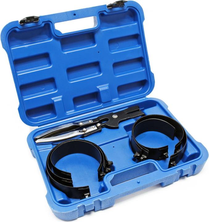 Produktbild Wiltec Kolbenringspannband Spannbänder 73-111mm Spannzange Set Kolbenringspanner
