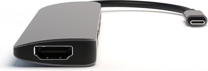 Immagine prodotto 4smarts Hub 6in1 con funzione DeX spazio grigio (USB-C, 6 Porti)