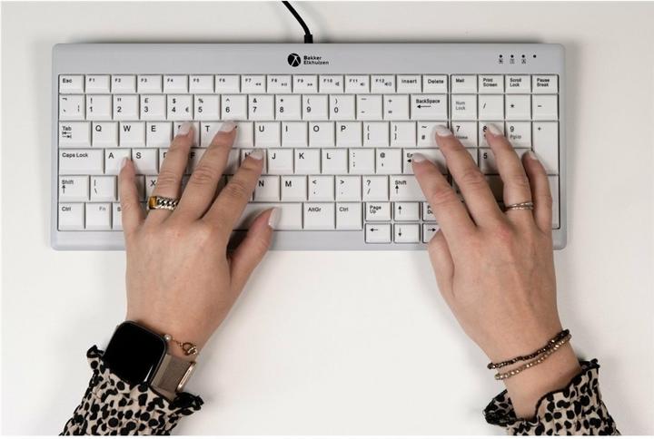 Produktbild Bakker Elkhuizen BNEU960V2DE BAKKER Ultraboard 960 V2 Tastatur DE mit Kabel QWERTZ (DE, Kabelgebunden)