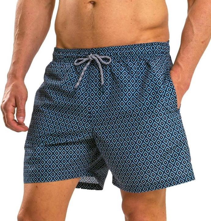 Actual product image Ript Essentials Mens Diamond Swim Shorts (L)