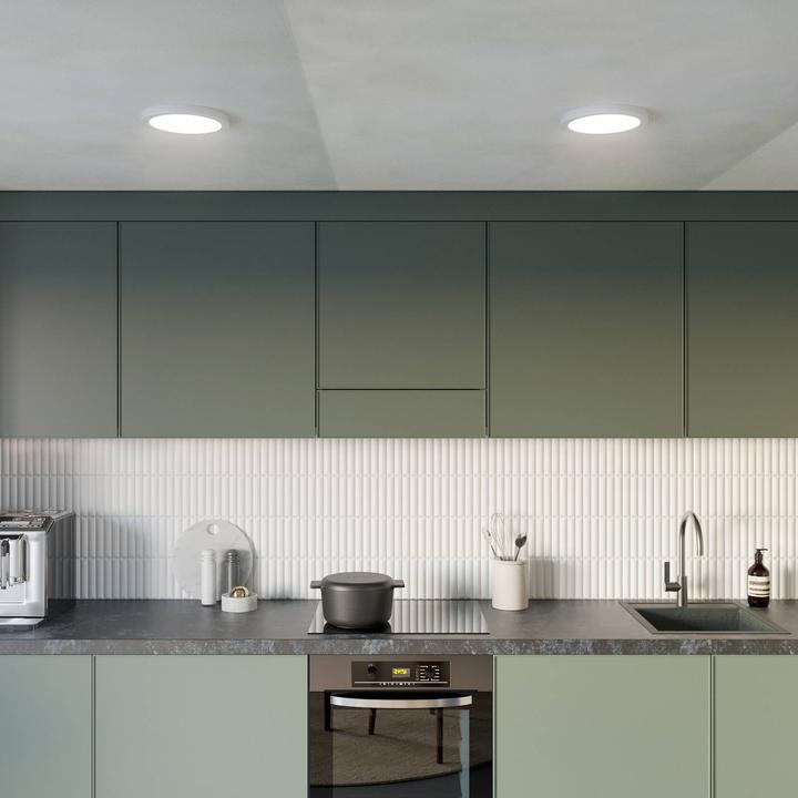 Immagine prodotto Prios Lampada da soffitto Aureka LED, sensore, 22,5 cm (1500 lm)