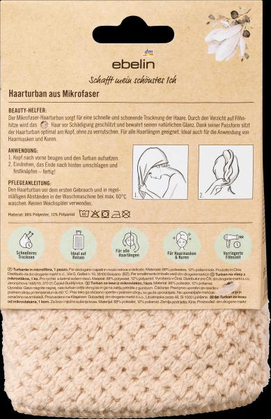 Produktbild dm ebelin Haarturban (30 x 60 cm)