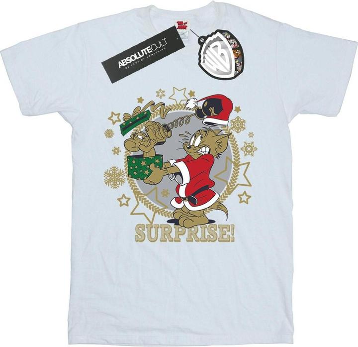 Tom & Jerry Christmas Surprise TShirt Mädchen