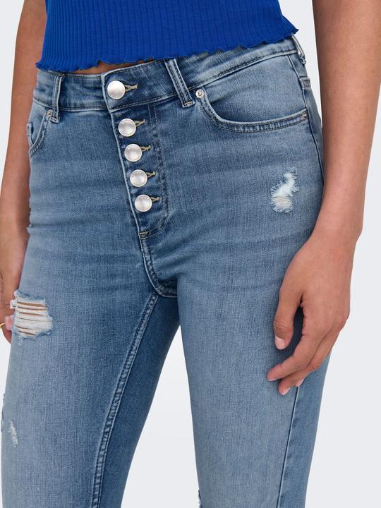 Actual product image Only ONLBobby Life Mid Ankle Skinny Fit Jeans (W28/L36)