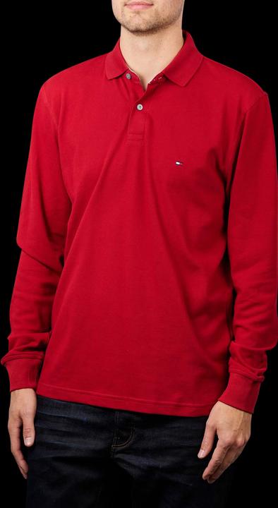 Immagine prodotto Tommy Hilfiger 1985 Polo regolare rosso regata (48, S)