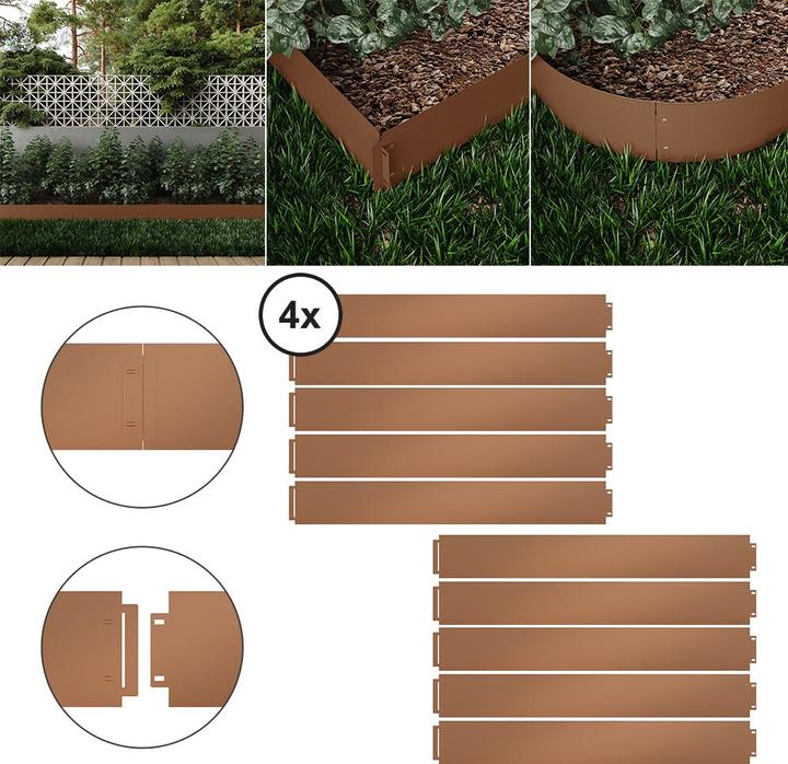 Actual product image Serina Rasenkante (100 cm)
