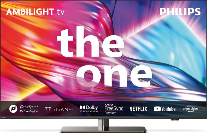 Image du produit Philips 43PUS8949/12 TV (43") 4K Ultra HD Smart TV Wi-Fi Anthracite, Grey (43", LED, 4K)
