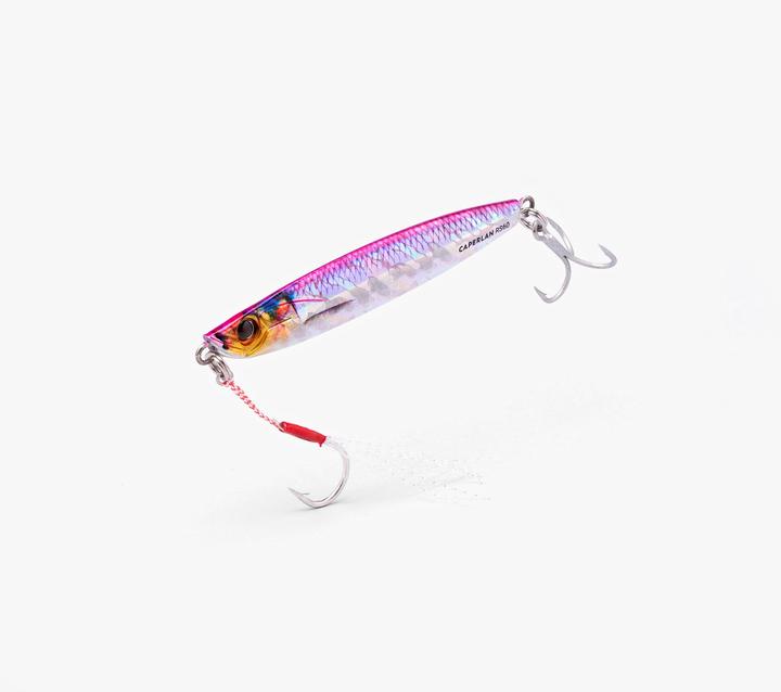 Image du produit Caperlan Casting jig biastos assist 60g Pink Herring pêche au leurre en mer (9 cm)