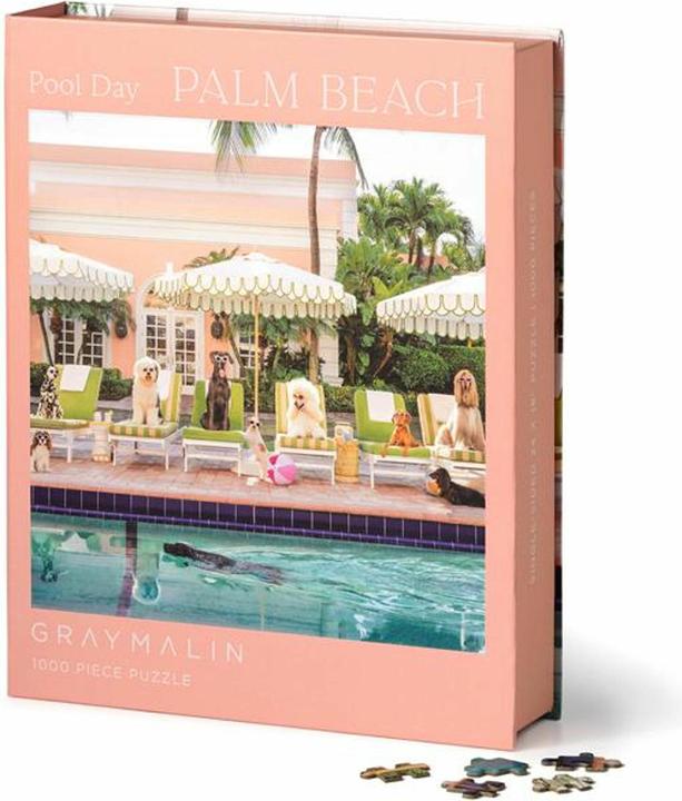 Produktbild Gray Malin Palm Beach 1000 Piece Book Box Puzzle (1000 Teile)
