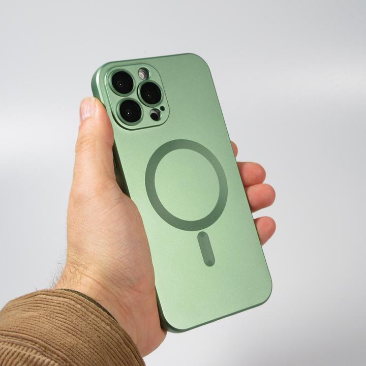 Produktbild PhoneLook Hülle Gummi weich mit Kameraschutzglas MagSafe (Apple iPhone 16)