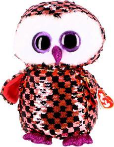 Image du produit Ty Flippables Checks Owl TY36785 (24 cm)