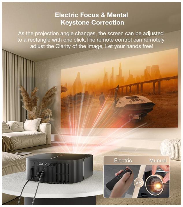 Actual product image BlitzWolf Rzutnik / Projector BW-V10 (7000 lm)