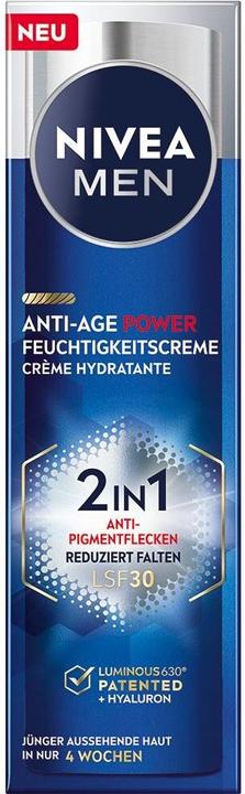 Actual product image NIVEA MEN Men Anti-Age Power (50 ml, 24h cream, SPF 30)