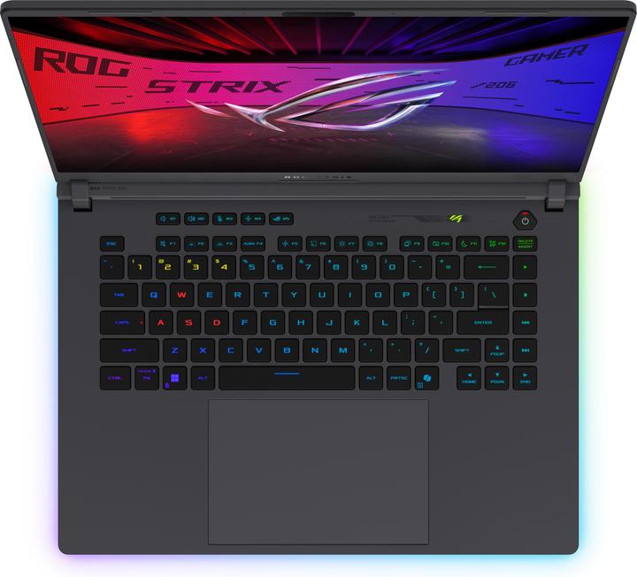 Actual product image ASUS ROG Strix G16 RTX 5070 Ti (16", Intel Core Ultra 7 255HX, 32.77 GB, 1000 GB, DE)