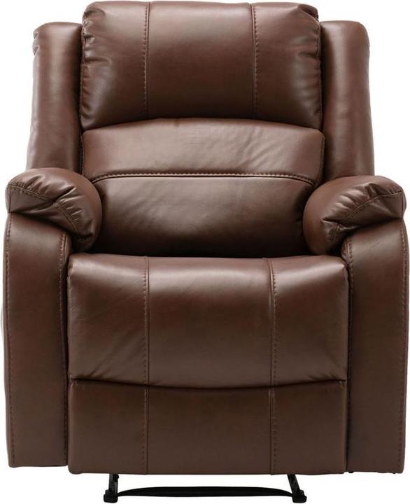 Actual product image Swisshandel24 Sessel Kerpen mit Massagefunktion Kunstleder, hellbraun