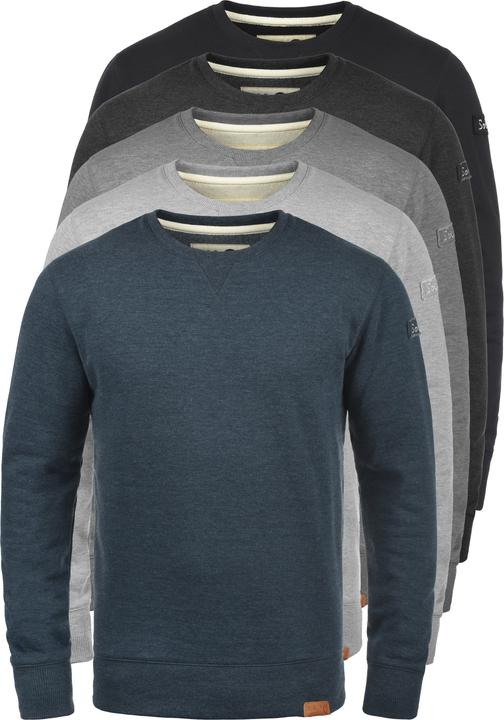Immagine prodotto Solid Trip Felpa Maglione Pullover Da Uomo Con Girocollo Fodera In Pile (L)