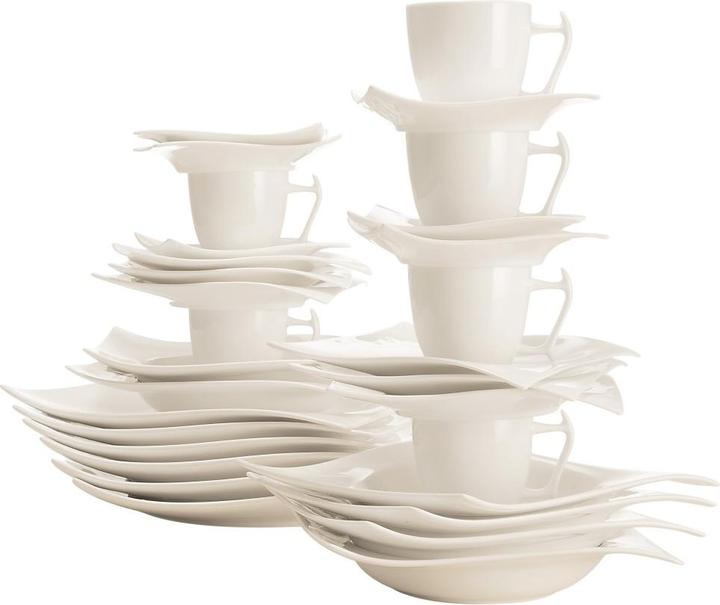Maxwell & Williams Set de café et de table Motion (30 pièce(s))