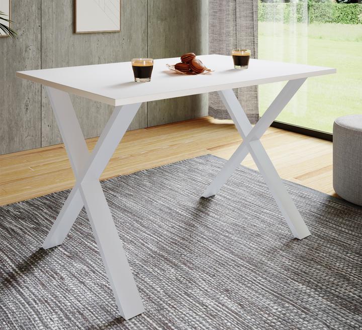 Immagine prodotto VCM Tavolo da pranzo Premium Tavolo da pranzo in legno "Xona X (110 x 80 x 76 cm)
