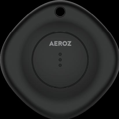 Produktbild Aeroz TAG-1000 Black (1-pack) Key finder for use with iPhone - Works with Apple Find My app