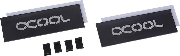 Actual product image Alphacool HDX - M.2 SSD M01 - 80mm - Black