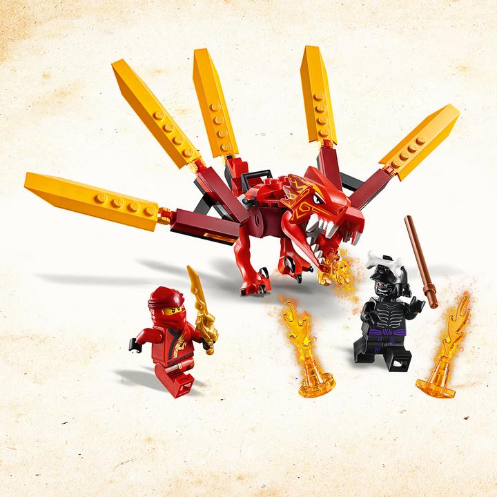 Image du produit LEGO Ninjago - Le dragon de feu de Kai (71701, LEGO Ninjago)