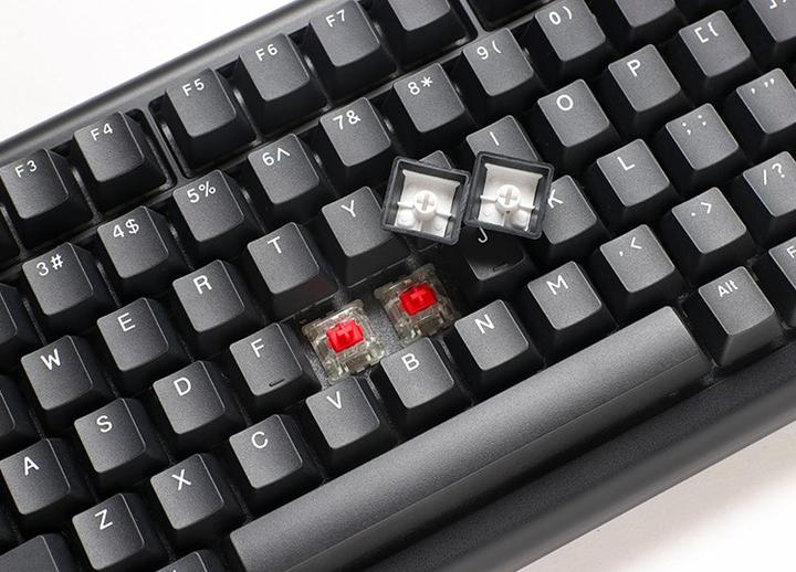 Produktbild Ducky Tinker 75 Gaming-Tastatur, RGB - MX-Brown (ISO-DE) (DE, Kabelgebunden)