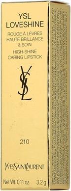 Actual product image Yves Saint Laurent Loveshine Rouge Volupte Shine Lipstick 210 (210 Passion Red)
