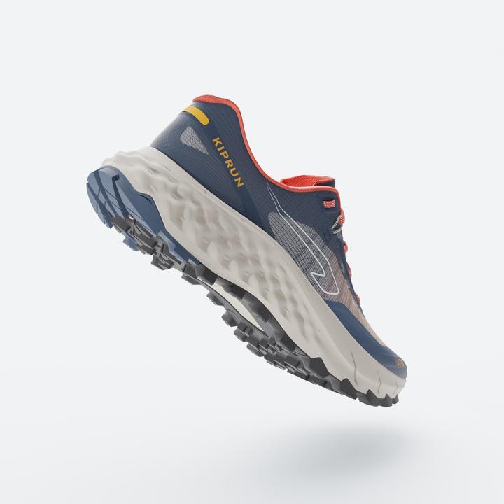 Actual product image Kiprun Trailrunningschuhe Herren - MT Cushion 2 blau/gelb (47)