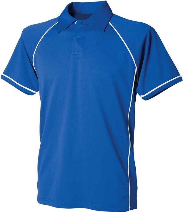 Finden & Hales Performance Poloshirt Kontrastpaspel