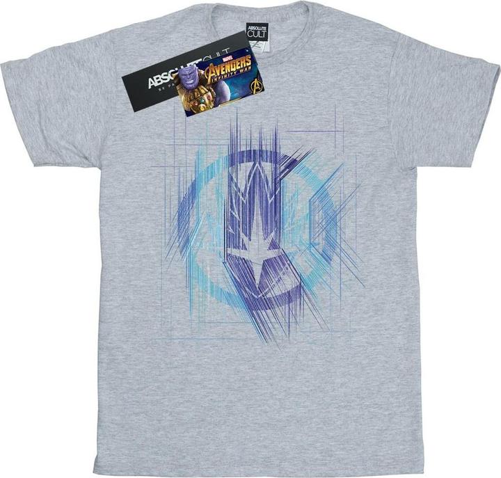 Avengers Infinity War Guardian Lines TShirt (L)