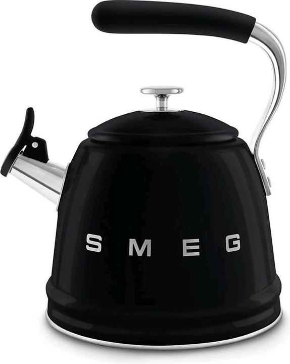 Smeg WKF01BL Wasserkessel schwarz 2,3 Liter (2.30 l)