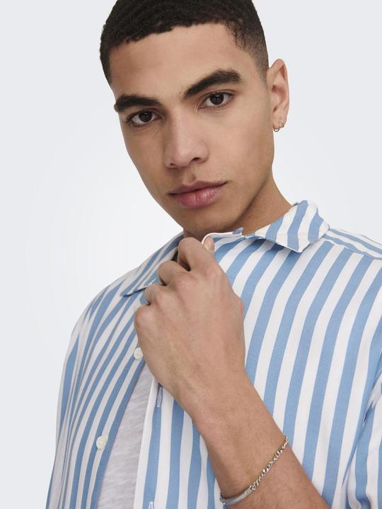 Immagine prodotto Only & Sons Camicia a maniche corte a righe (XS)