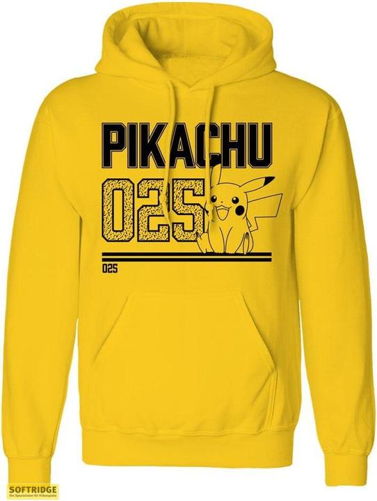 Immagine prodotto Heroes Inc Maglia Pokemon con cappuccio Pikachu Line Art (M) (M)
