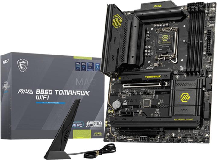 Produktbild MSI MAG B860 TOMAHAWK WIFI (LGA 1851, Intel B860, ATX)