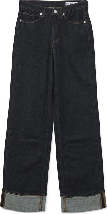 Vero Moda VMTESSA Hohe Taille Weiter Beinschnitt Jeans Weit geschnitten (26)