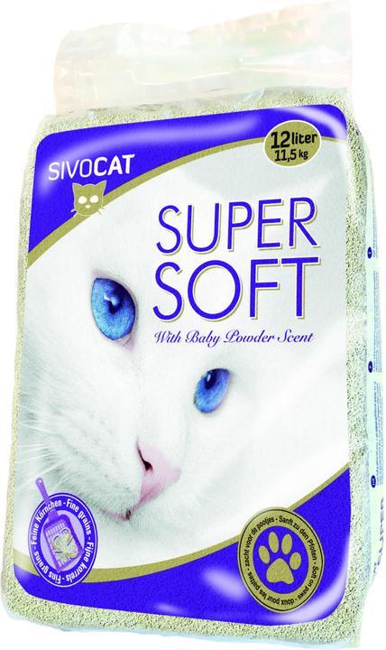 Produktbild SivoCat Super Soft (Klumpend, Schnell absorbierend, Parfümiert, 12.12 kg)