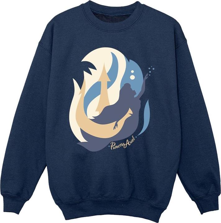 Disney The Little Mermaid Colour Silhouettes Sweatshirt Mädchen