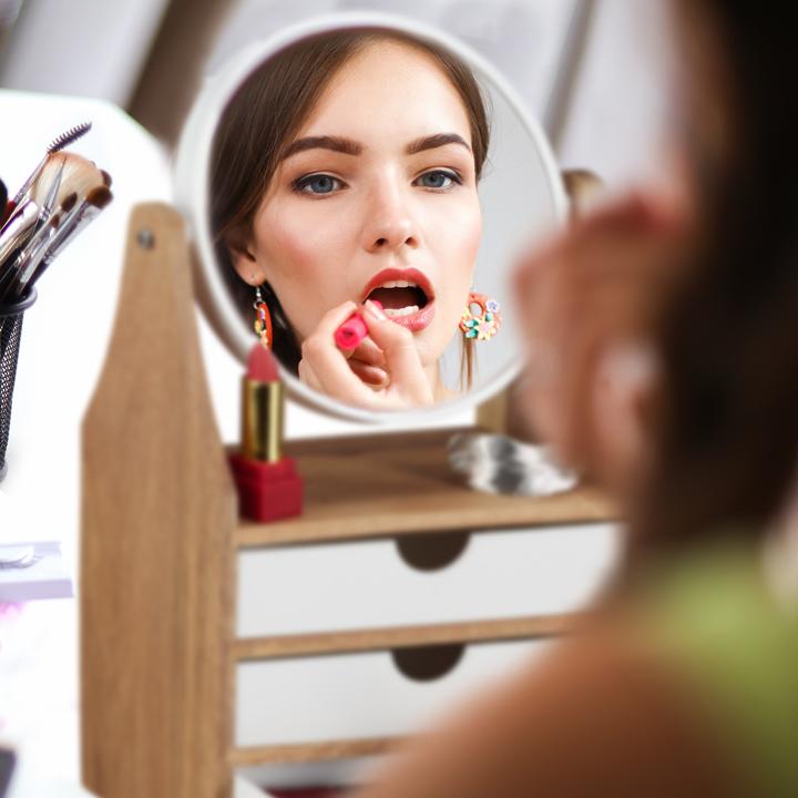 Image du produit Relaxdays Organiseur pour maquillage, 3 tiroir