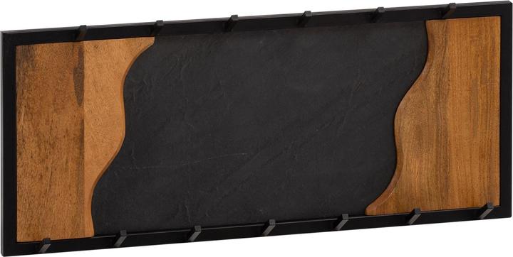 Produktbild FineBuy Wandgarderobe FB95866 Metall Schwarz