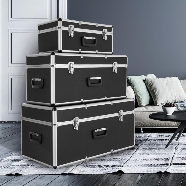 Actual product image Arebos Set of 3 transport cases (100 l)