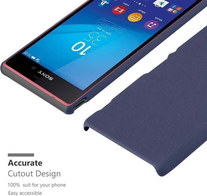 Image du produit Cadorabo Couverture rigide Frosty Cover (Sony Xperia M4 Aqua)