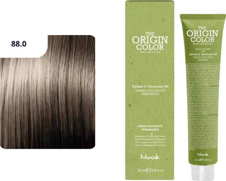 Actual product image Nook Origin Colour hair dye (88.0 Intense light blonde)