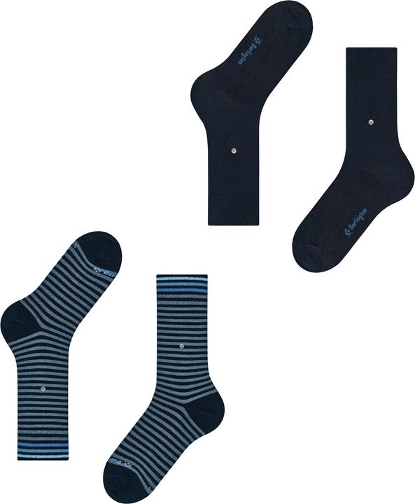 Image du produit Burlington Everyday Stripe SO - Mixed 2-Pack (lot de 2, 40 - 46)