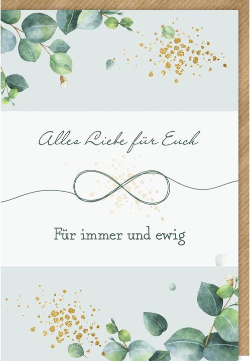 Produktbild Braun + Company Karte Hochzeit PK 299 (1 Stk.)