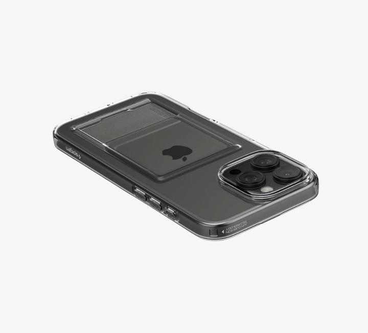 Actual product image Spigen Crystal Slot iPhone 16 Pro Case Crystal Clear (Apple iPhone 16 Pro)