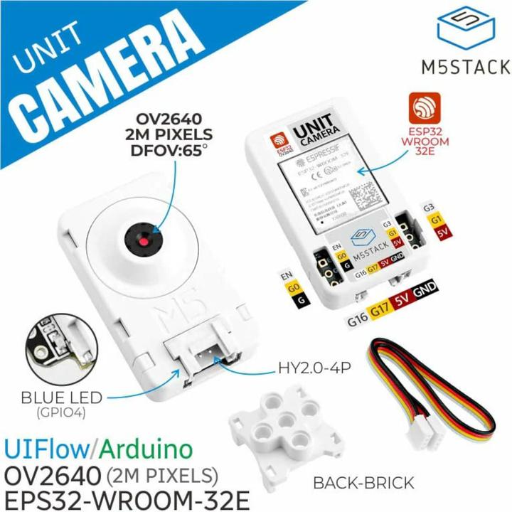 Actual product image M5Stack Unit camera OV2640