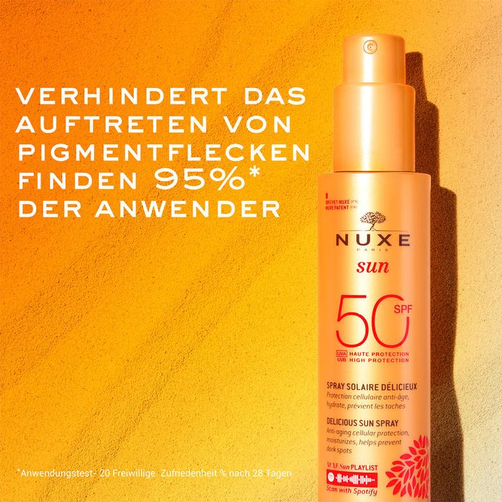Actual product image Nuxe Solaire Délicieux (Sun spray, SPF 50, 150 ml)