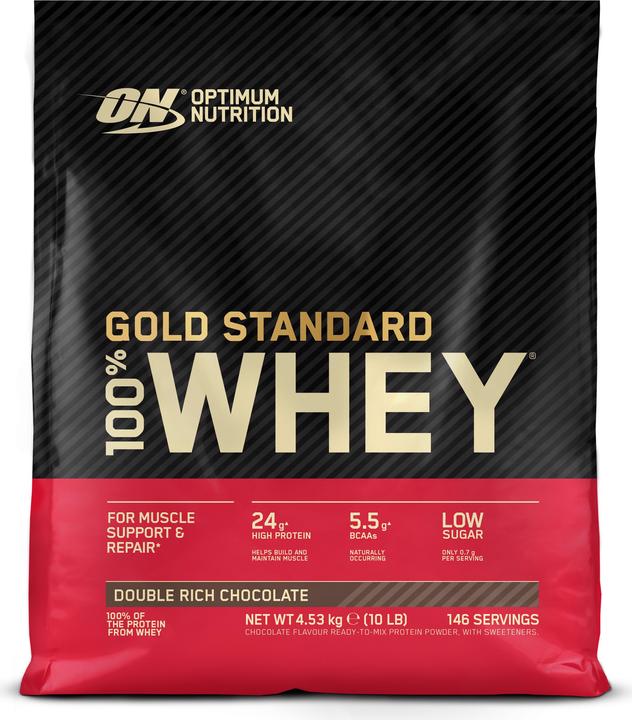Optimum Nutrition Gold Standard 100% Whey (Schokolade, 1 Stk., 4530 g)